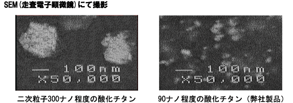 SEM(走査電子顕微鏡)の画像
